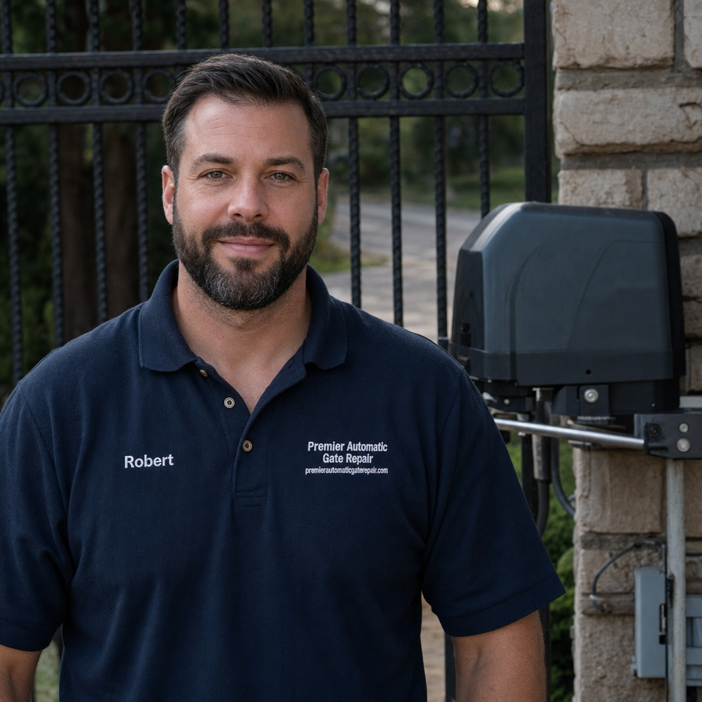 Robert Williams, owner of Premier Automatic Gate Repair