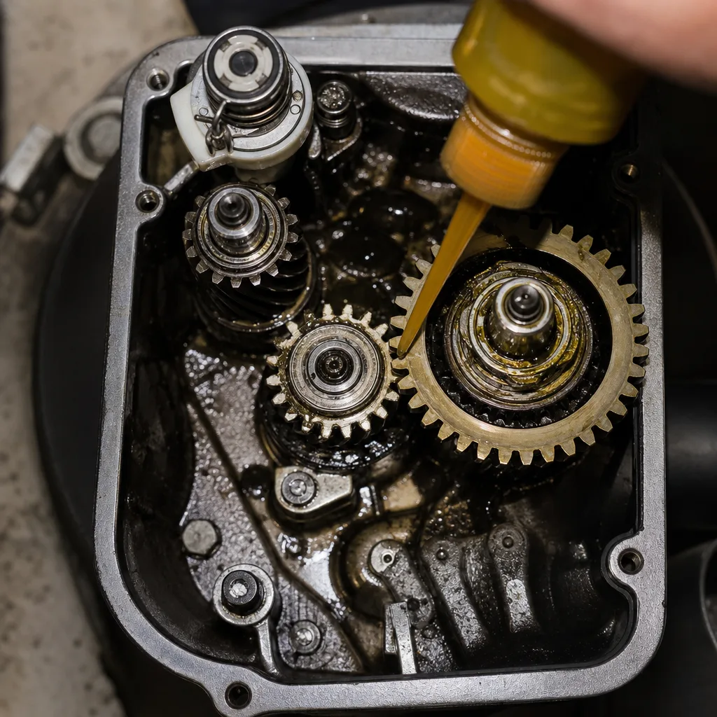Illustration for automatic gate motor repair