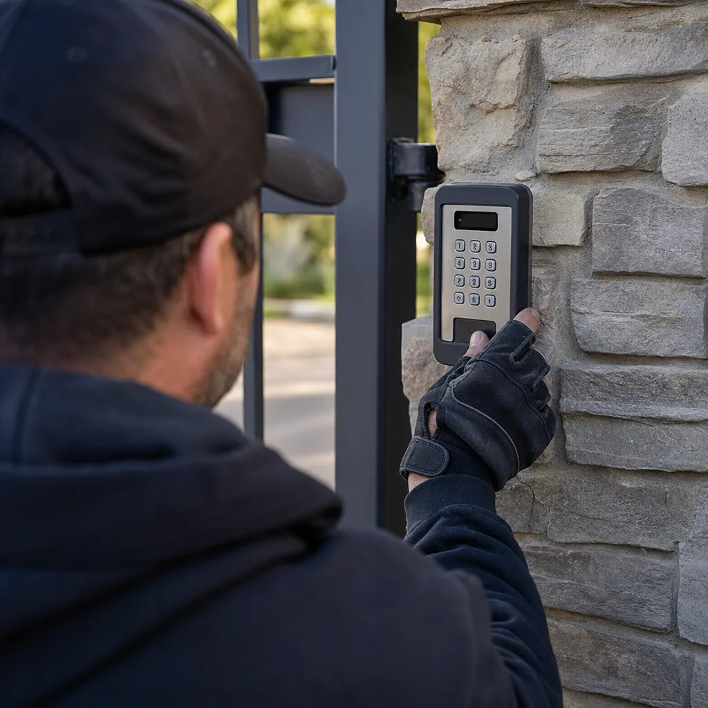 Illustration for residential gate repair near me